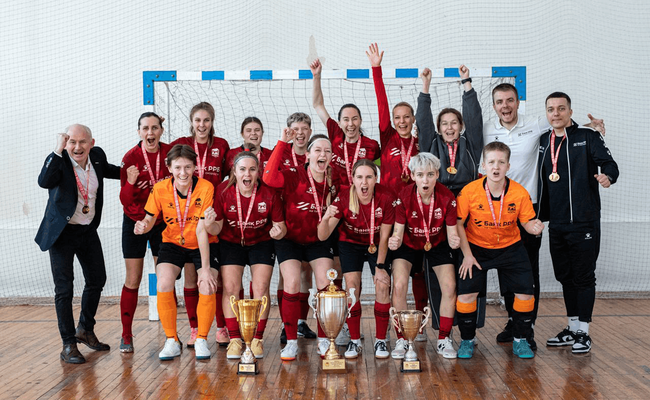 команда &laquo;Университет&raquo; стала чемпионом Беларуси по мини-футболу среди женщин